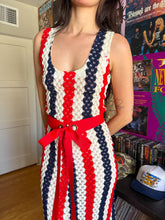 60s Mod Striped Knit Dress