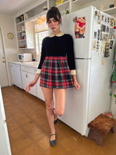 70s Plaid Mini Dress