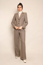 90s Escada Striped Wool Suit