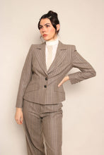 90s Escada Striped Wool Suit