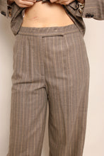 90s Escada Striped Wool Suit