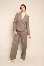 90s Escada Striped Wool Suit
