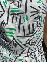 80s Abstract Print Romper