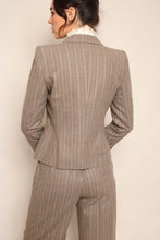90s Escada Striped Wool Suit