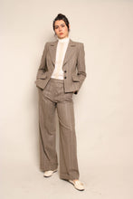 90s Escada Striped Wool Suit