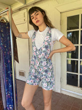 90s Muted Floral Romper