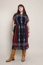 80s Southwestern Cotton Dress