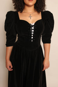 80s Holly Witch Dress - M