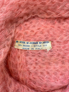 ❤️ 60s Pink Knit Turban