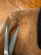 70s Suede Shearling Rancher Jacket