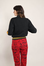 50s Striped Varsity Jacket