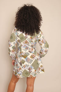 70s Droop Collar Dress