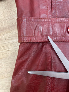 70s Oxblood Leather Jacket