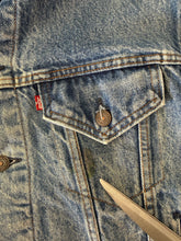 80s Levi's Flannel Lined Trucker Jacket