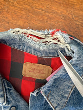 80s Levi's Flannel Lined Trucker Jacket