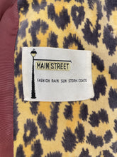 60s Leopard Print Velvet Jacket