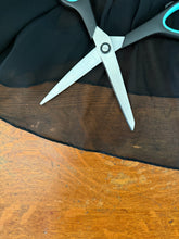 60s Ribbon Trim Chiffon Dress