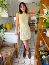 60s Yellow Lace Dress
