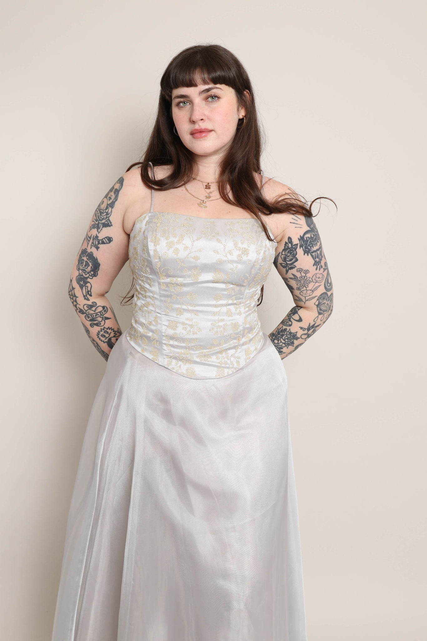 90s corset dress Denim Forum The '90s Denim Dress