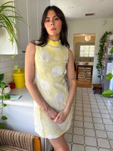 60s Yellow Lace Dress