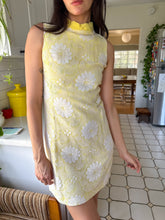 60s Yellow Lace Dress