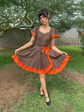 70s Pumpkin Patch Dress