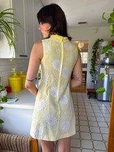 60s Yellow Lace Dress