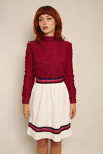 60s Mock Neck Dress