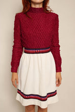 60s Mock Neck Dress