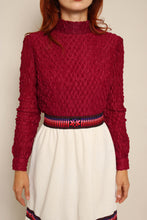 60s Mock Neck Dress
