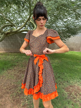 70s Pumpkin Patch Dress