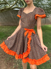 70s Pumpkin Patch Dress