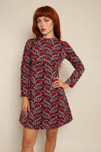70s Paisley Mini Dress