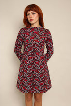 70s Paisley Mini Dress
