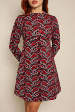 70s Paisley Mini Dress