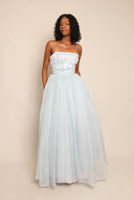 50s Powder Blue Cupcake Dress