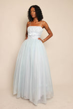 50s Powder Blue Cupcake Dress