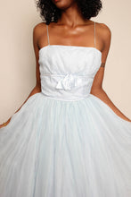 50s Powder Blue Cupcake Dress