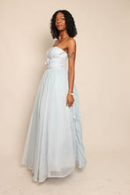 50s Powder Blue Cupcake Dress