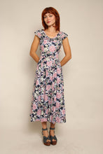 80s Laura Ashley Floral Tea Dress