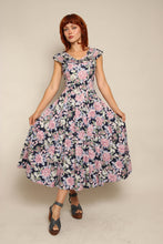 80s Laura Ashley Floral Tea Dress