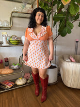 70s Horse Print Mini Dress