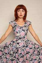 80s Laura Ashley Floral Tea Dress