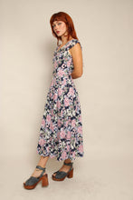 80s Laura Ashley Floral Tea Dress