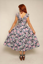 80s Laura Ashley Floral Tea Dress