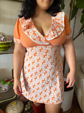 70s Horse Print Mini Dress