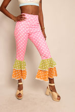 70s Colorful Tiered Bell Bottoms