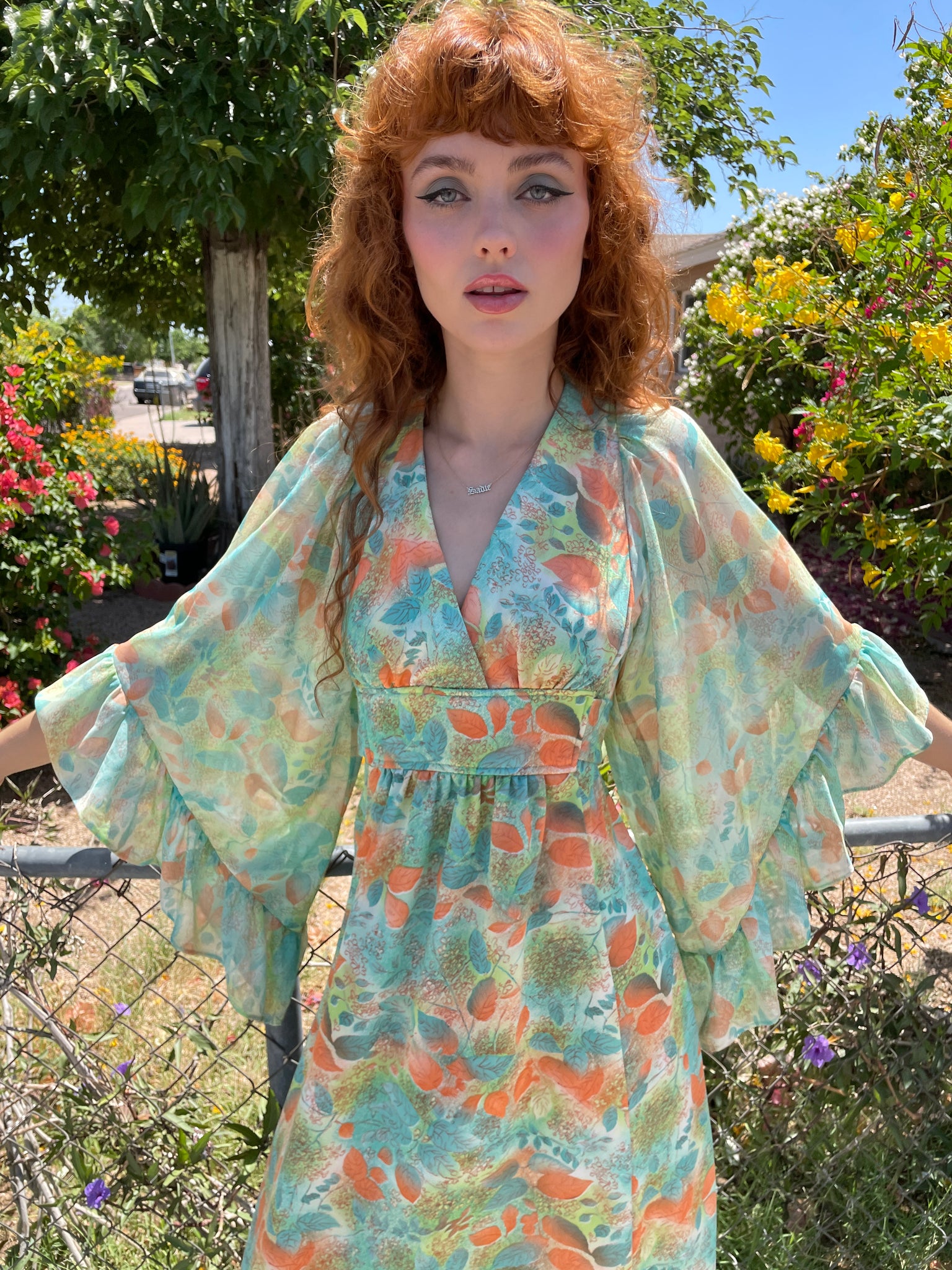 Vintage 70s shop wrap dress