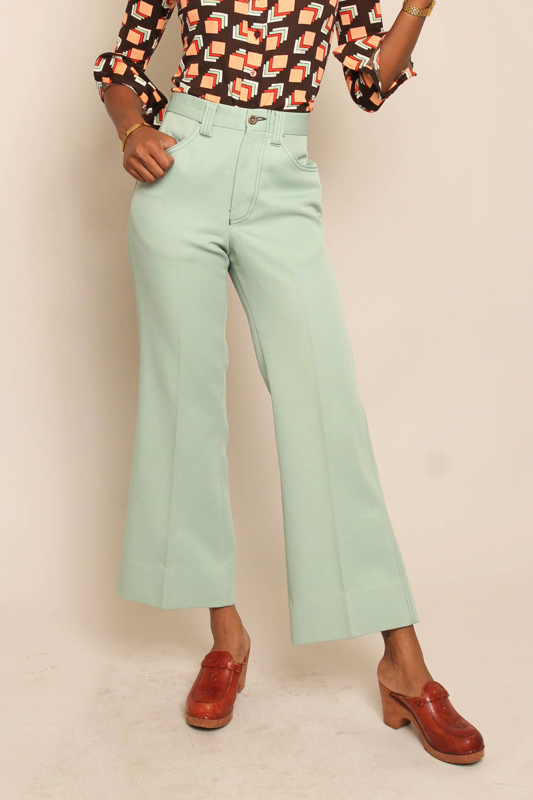70s Levi's Panatela Mint Pants