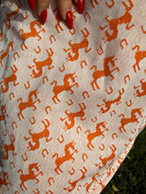 70s Horse Print Mini Dress